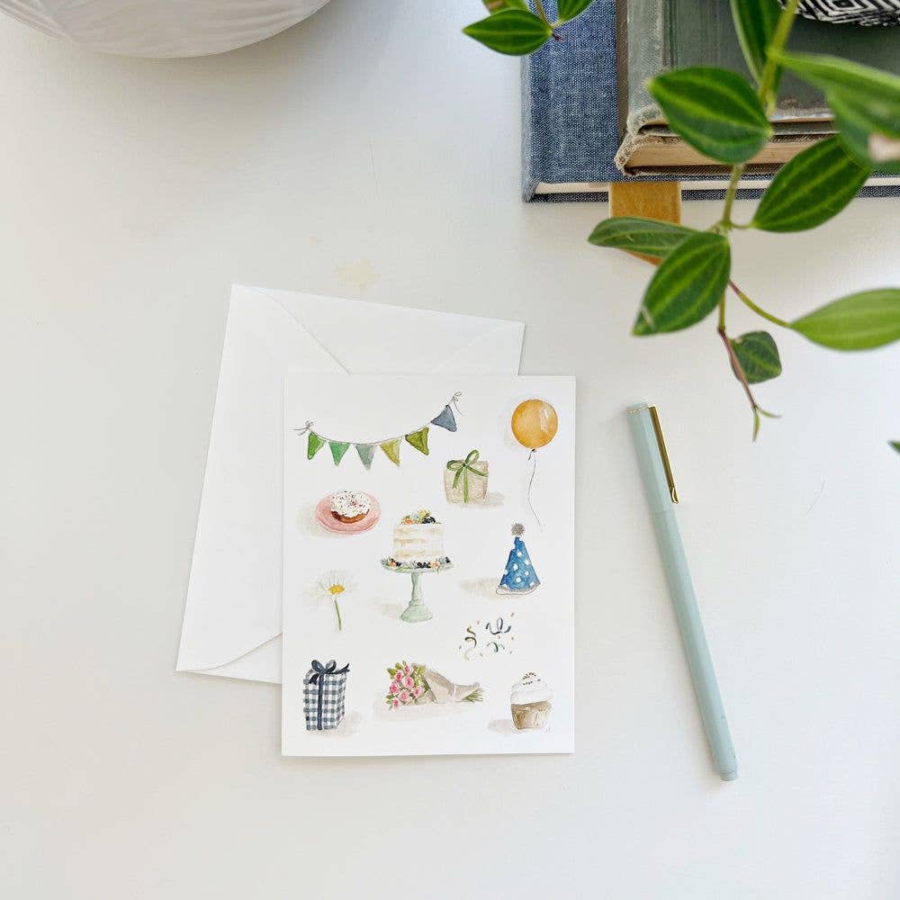 Celebrate Birthday Greeting Card