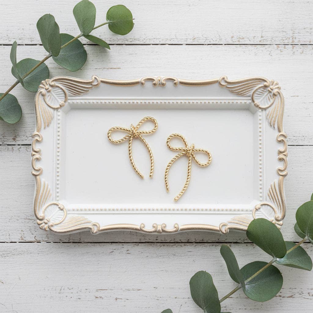Rope Bow Earrings