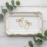 Rope Bow Earrings
