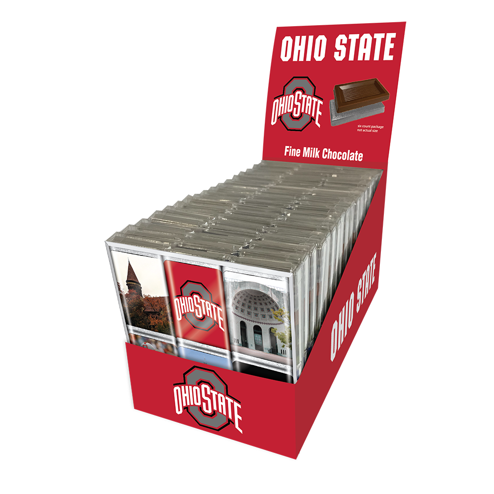 Ohio State Buckeyes Chocolate Iconics