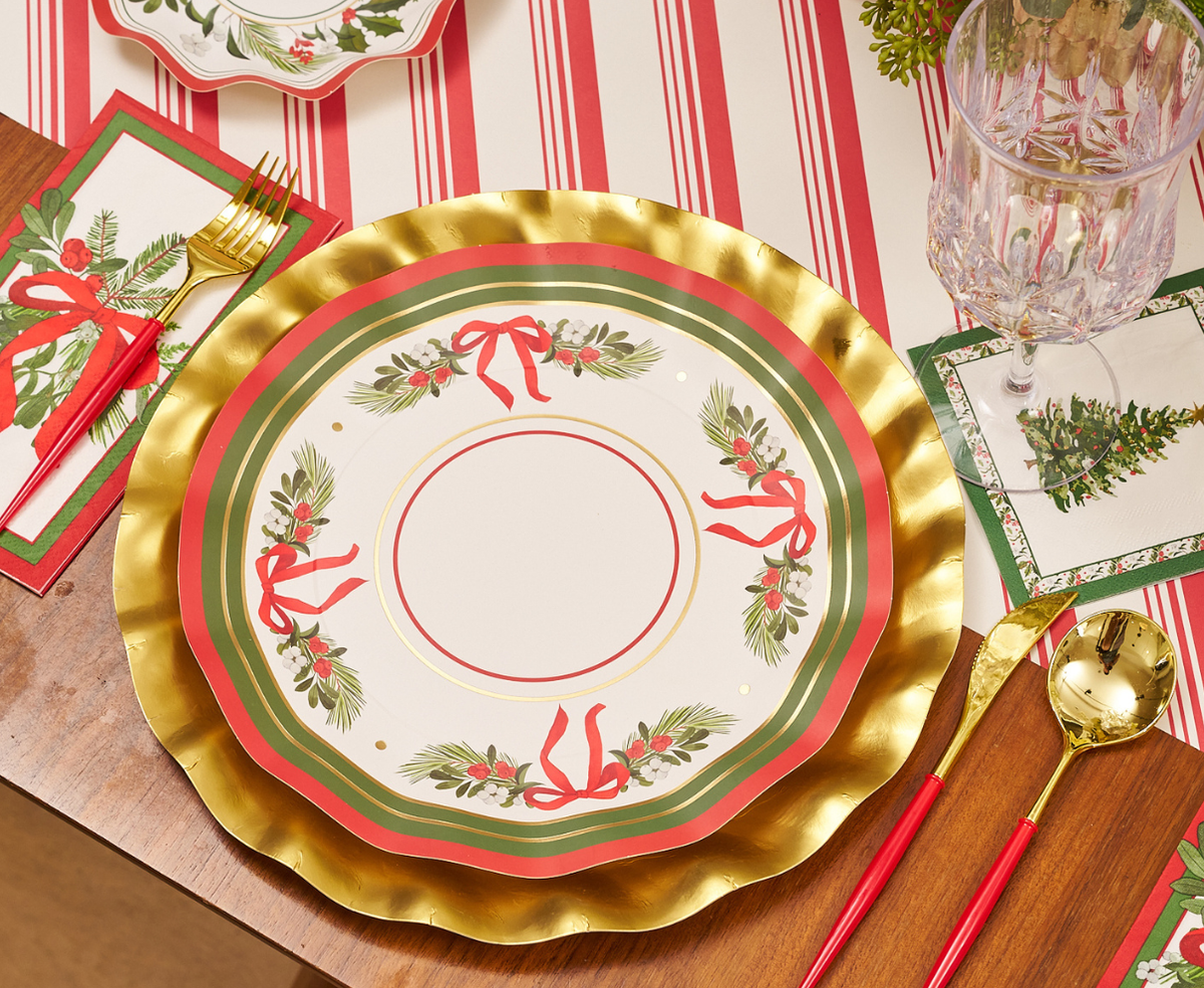 Home for the Holidays Dinner Plates/8pk