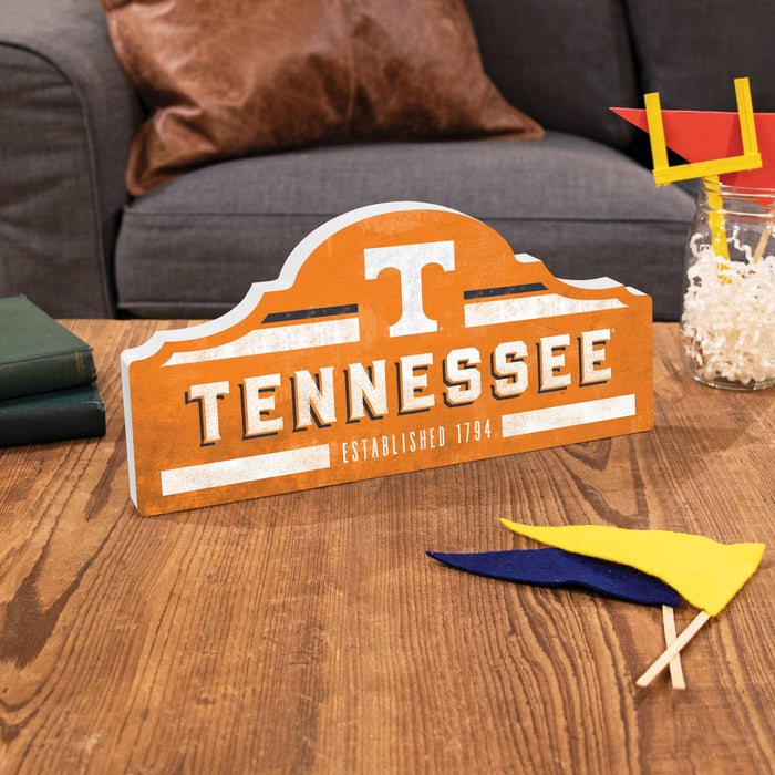 Tennessee Volunteers Established Small Sign