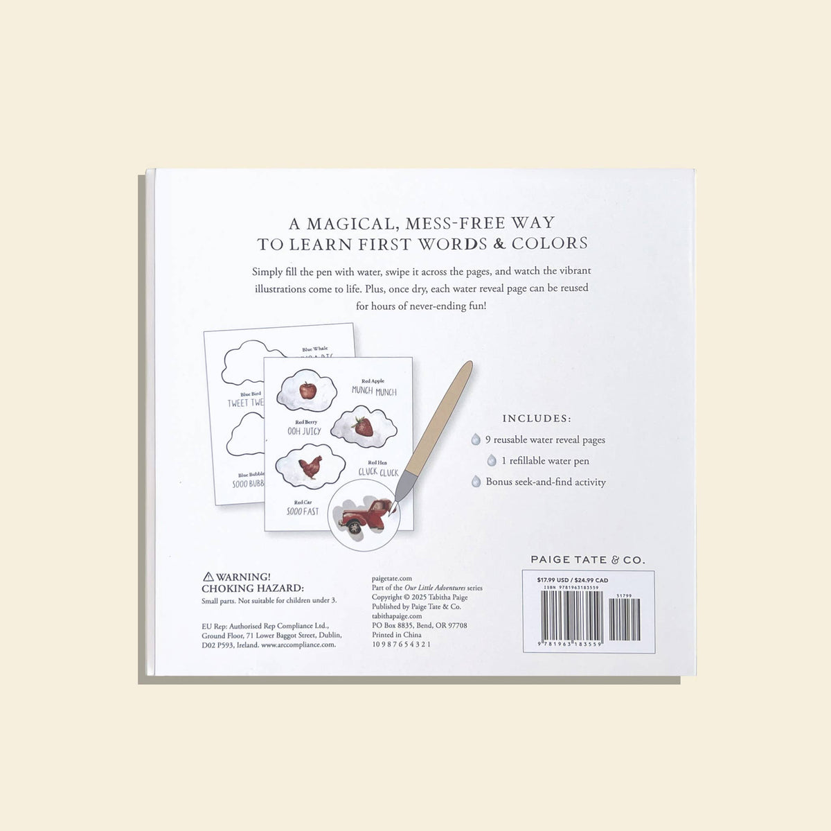 Wishy Washy - Water Reveal Edition