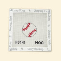 Needlepoint Kit - Little League (Leather Key Fob)