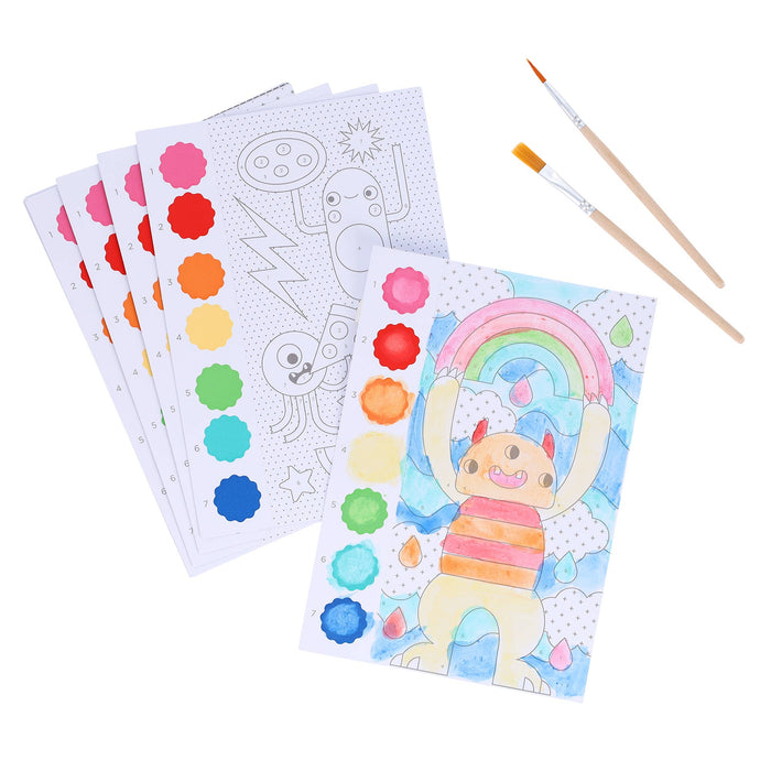 Paint by Numbers: Monsters