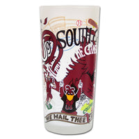 South Carolina, University of Collegiate Drinking Glass