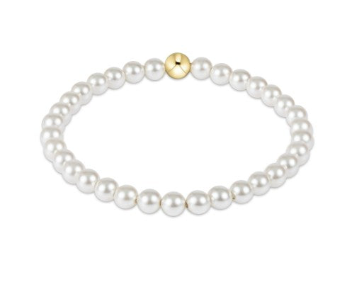 classic pearl bead bracelet