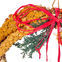 Rustic Birdseed Grapevine Wreath - 6"