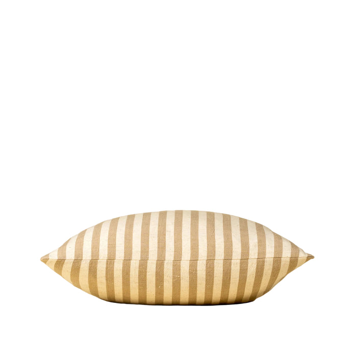 Narrow Stripe Pillow - Sand - 20 x 20