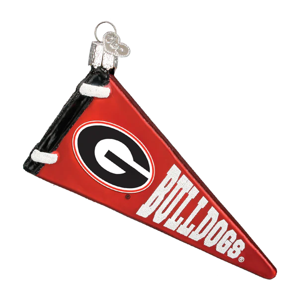 Georgia Pennant Ornament