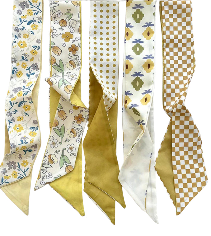 Twilly Scarf - Yellows
