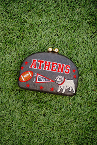 Embroidered Clutch - Athens