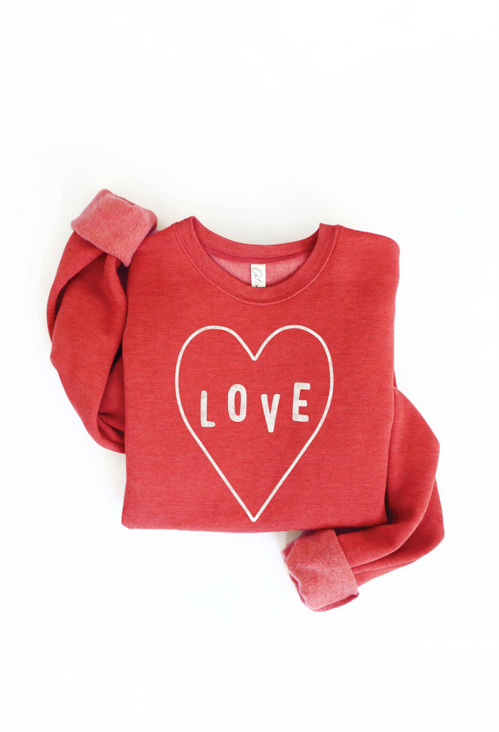 LOVE  Graphic Sweatshirt