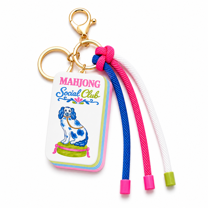 Mahjong Keychain and Bag Charm | Mahjong Social Club