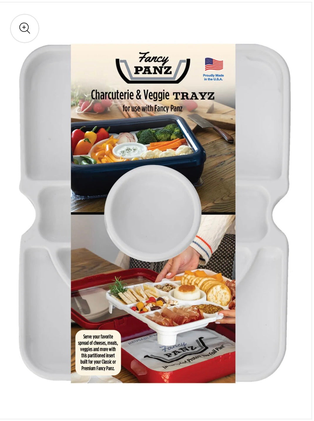 Fancy Panz - Charcuterie & Veggie Trayz Insert