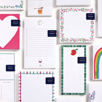Colorful Wreath Chunky Square Notepad