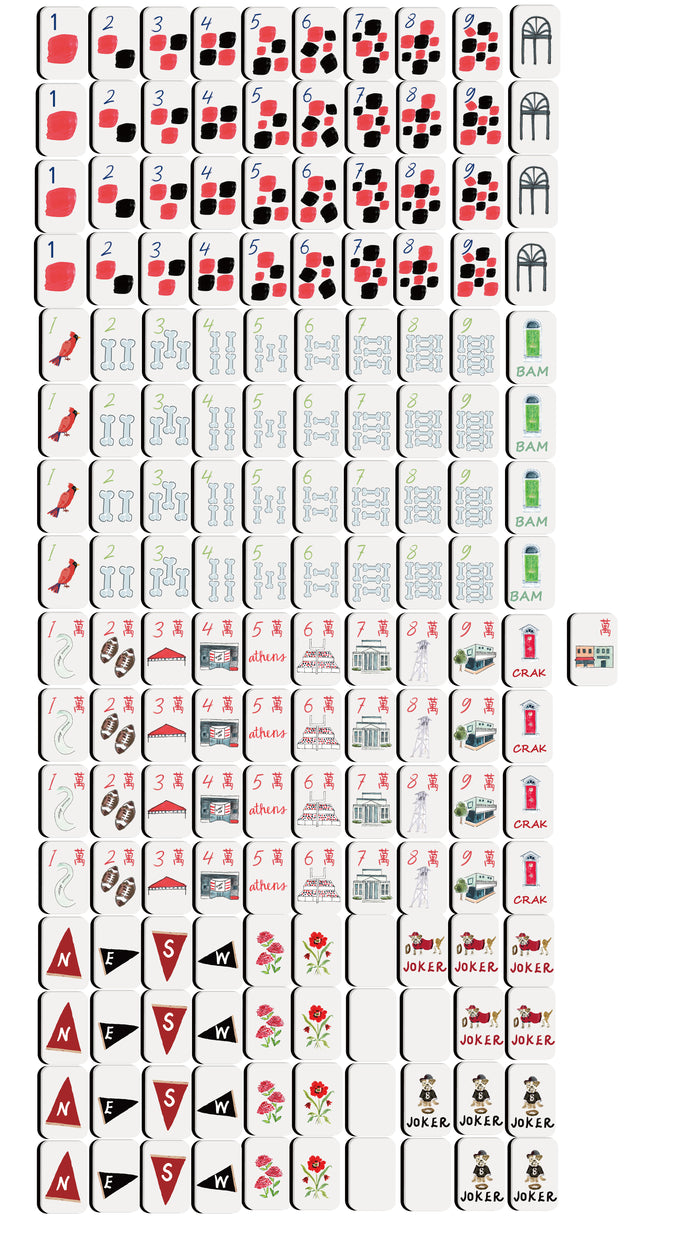 Athens Mahjong Set - PRE-ORDER