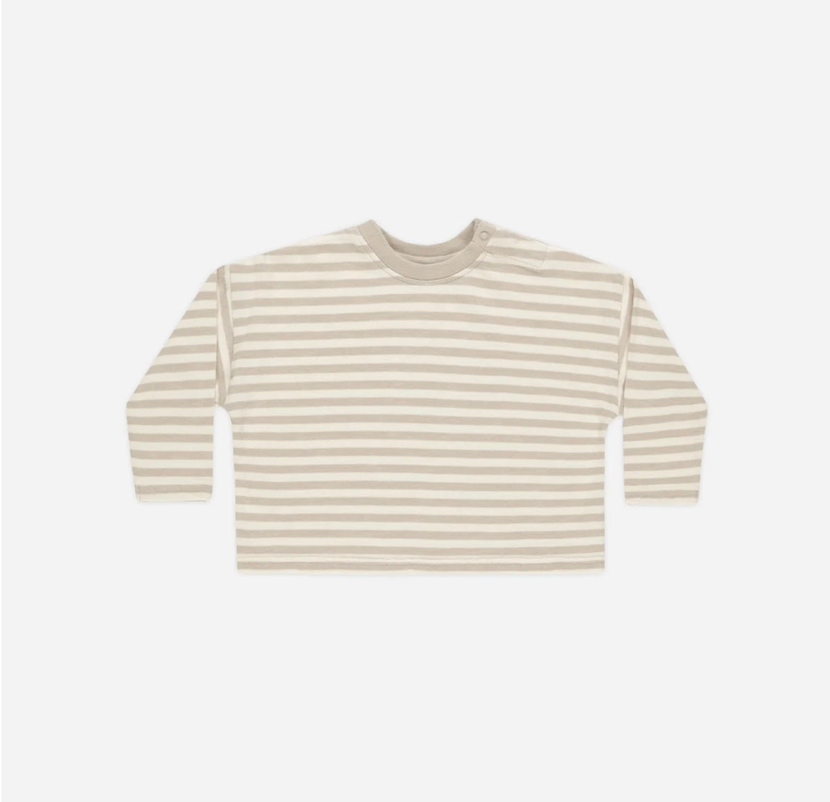 Camden Long Sleeve Tee | Pebble Stripe