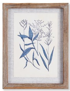 Blue Leaf Petite Prints