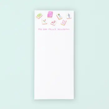 Play Mahjong List Notepad