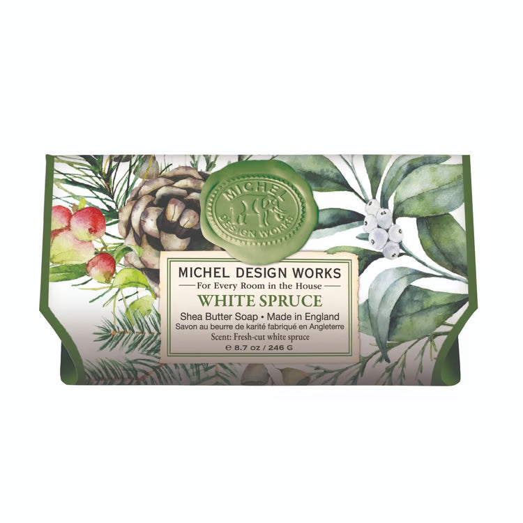 White Spruce Large Soap Bar
