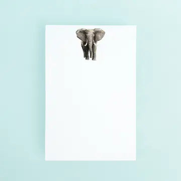 Elephant Watercolor Notepad