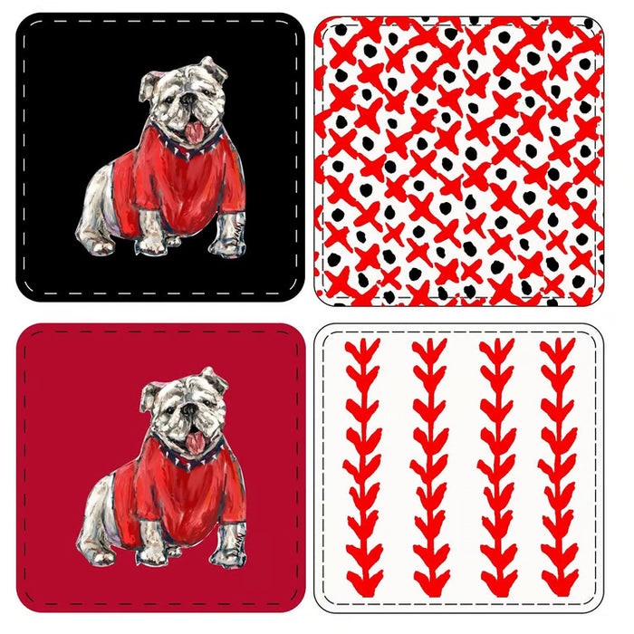 Game Day Coasters - Set/4