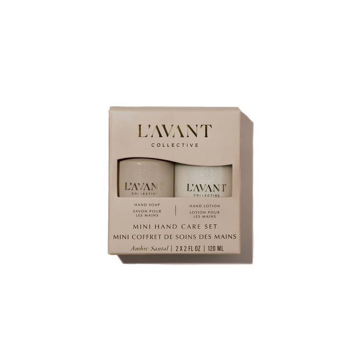 L'AVANT Mini Hand Care Set - Ambre Santal
