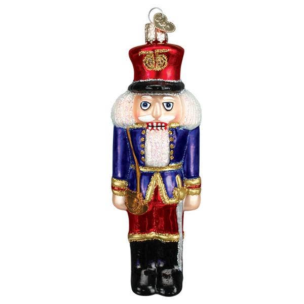 Blue Coat Soldier Nutcracker Ornament  Old World Christmas