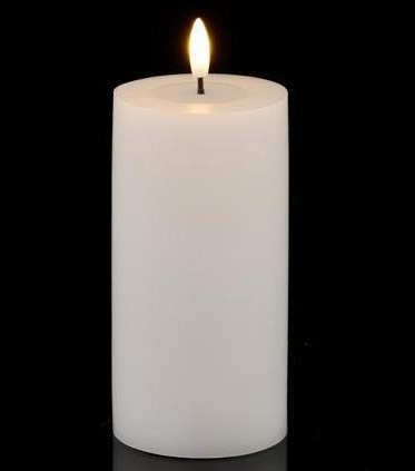 Flameless Pillar Candle - 6"