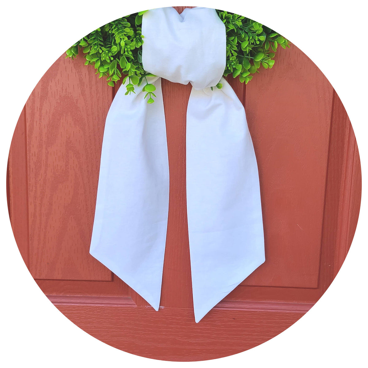 Linen Wreath Sashes