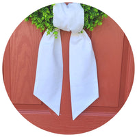 Linen Wreath Sashes