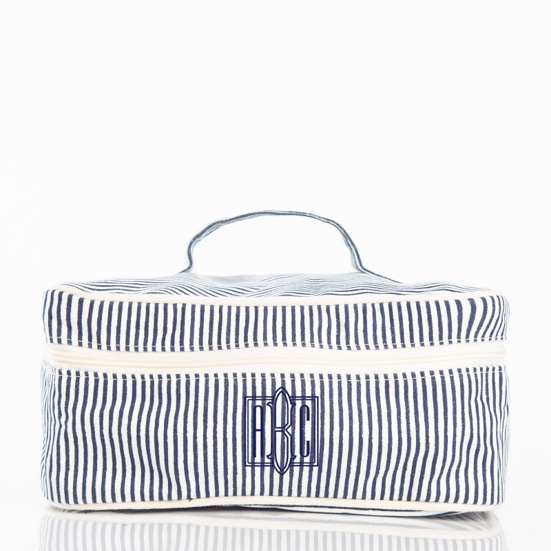 Stripes Train Case