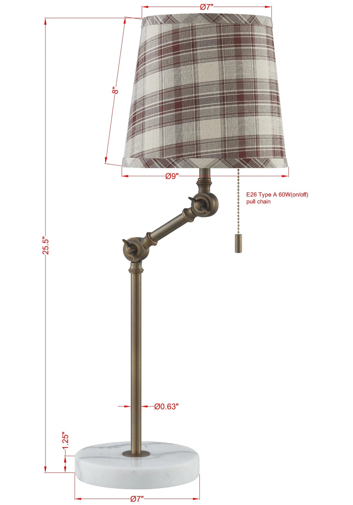 Duke Buffet Lamp