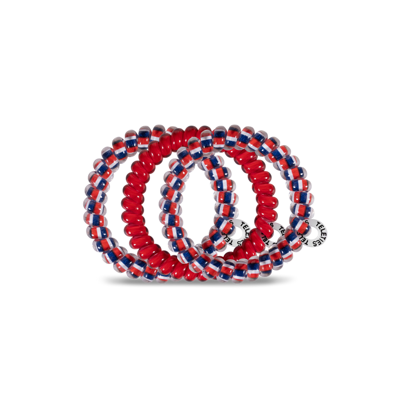 Spiral Hair Coils | Small | Univ. of Mississippi Hair Ties