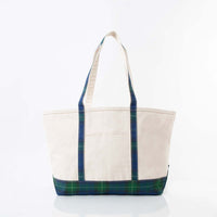 Canvas Tote - Plaid Collection