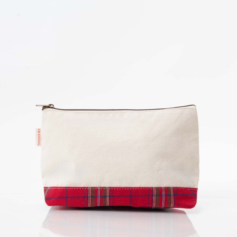 Canvas Tote - Plaid Collection