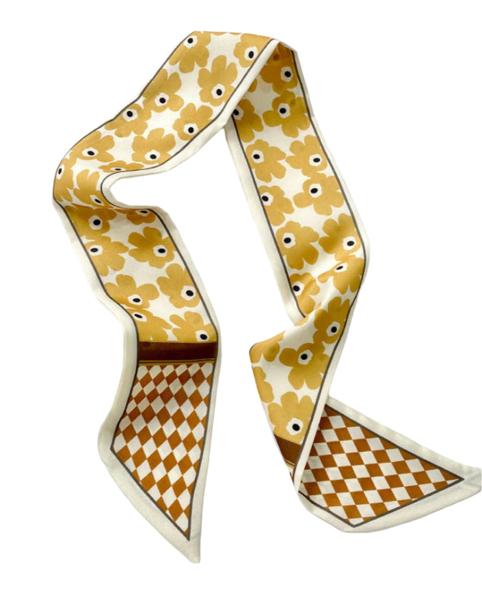 Twilly Scarf - Floral Print