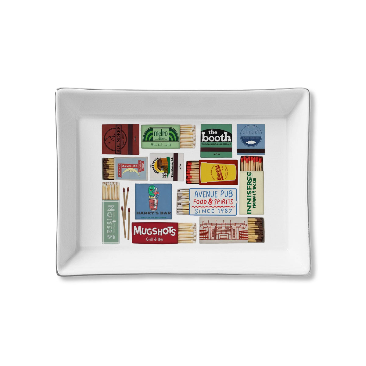 Ceramic Tray- Matches Tuscaloosa