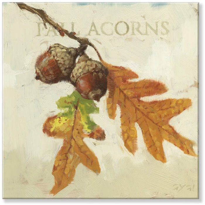 Fall Acorn Giclee Wall Art