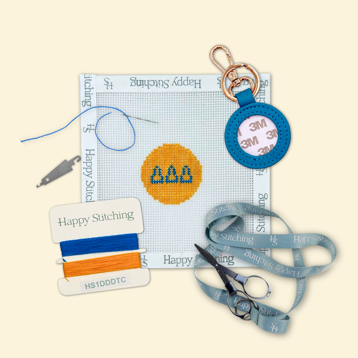 Delta Delta Delta Key Fob