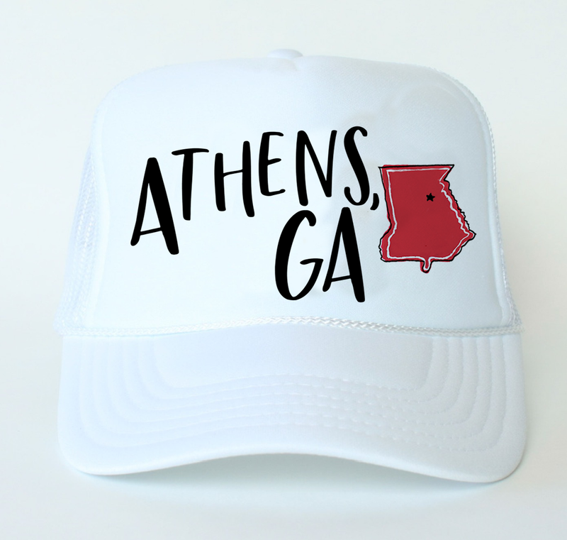 Athens, GA Foam Trucker Hat