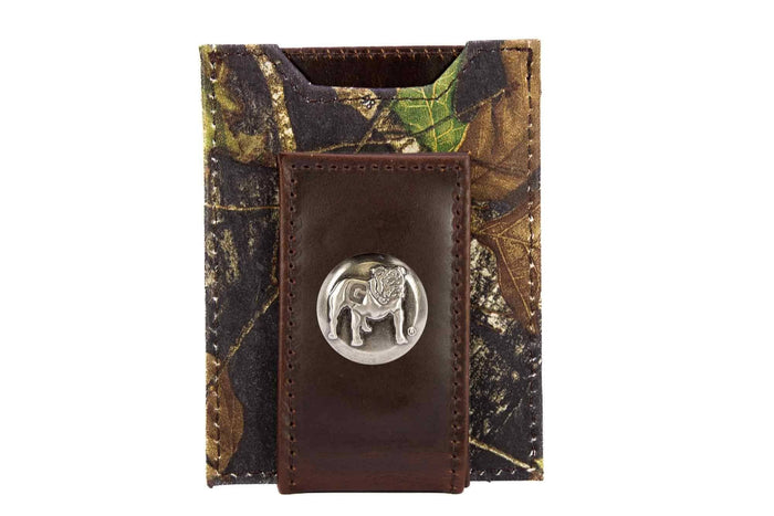 Uga Georgia Bulldogs Mossy Oak Wallets.