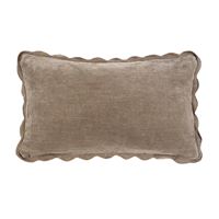 Velvet Scallop Pillow