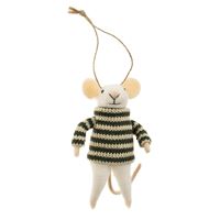 Wool Whimsy Mouse Ornaments