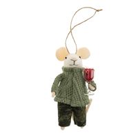 Wool Whimsy Mouse Ornaments