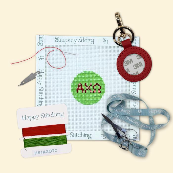 Alpha Chi Omega Key Fob