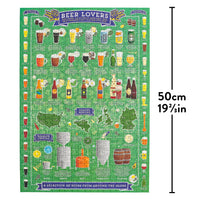 Beer Lover's 500 Piece Jigsaw Puzzle