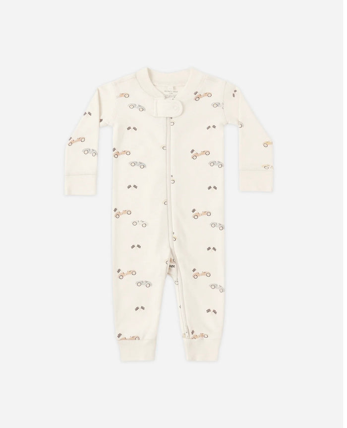 Zip Long Sleeve Sleeper || Race Car