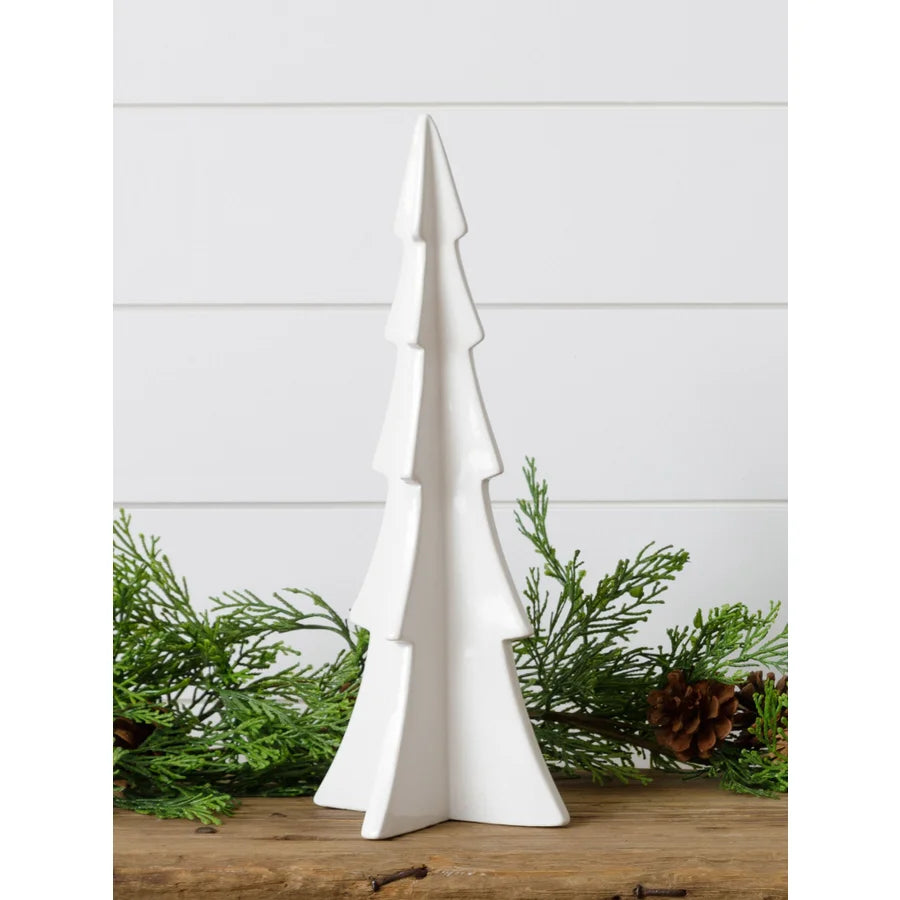 White Ceramic Christmas Tree